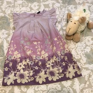 GAP Flutter Sleeve Spring Flowers Dress